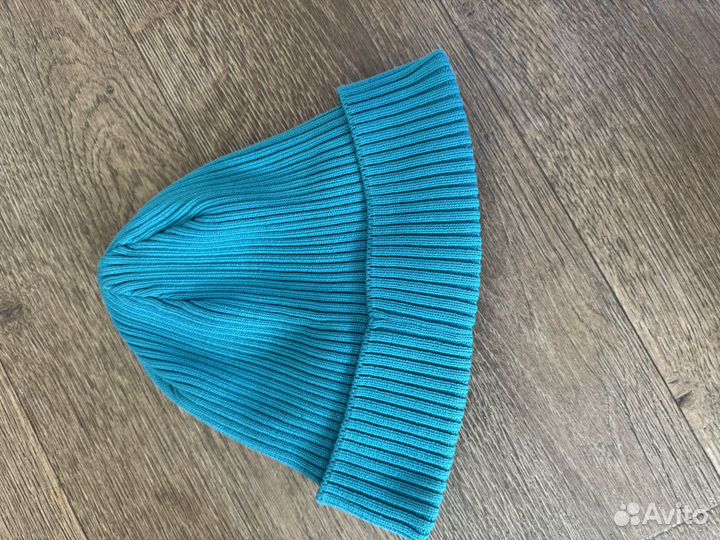 Cp company шапка бирюзовая