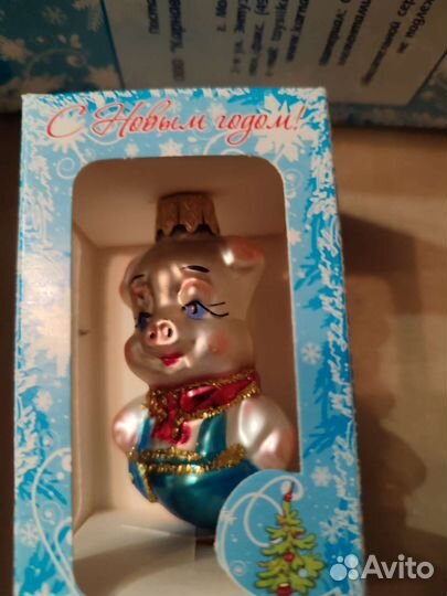 Елочные игрушки стекло