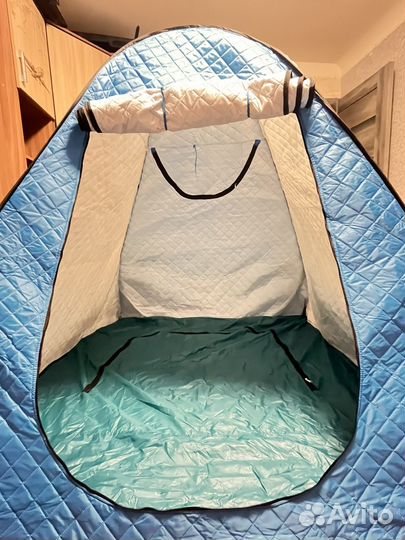 Палатка для зимней рыбалки трехслойная