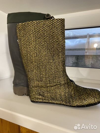 Сапоги резиновые мужские 44 р для охоты и рыбалки