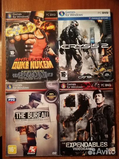 Компьютерные игры диски для пк