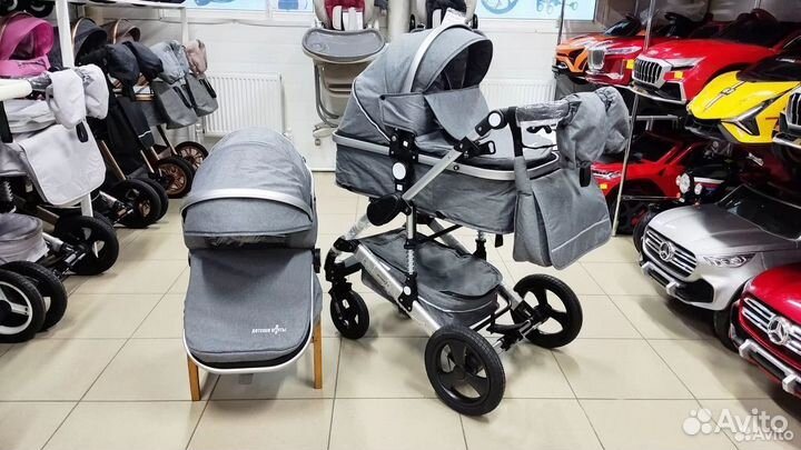 Коляска 2 в 1 новые