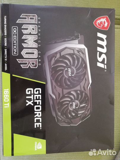 Msi 1660 ti armor oc 6gb