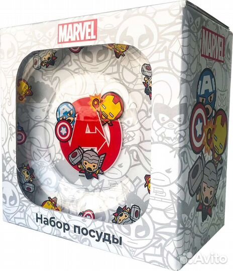 Набор посуды Мстители Marvel