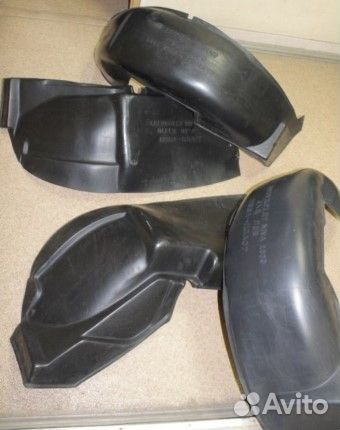 Защита крыльев Нива Шевроле с 2009 года 4 шт