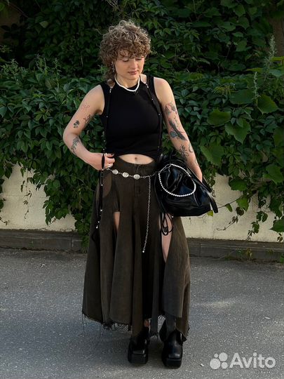 Irnby юбка джинсовая M