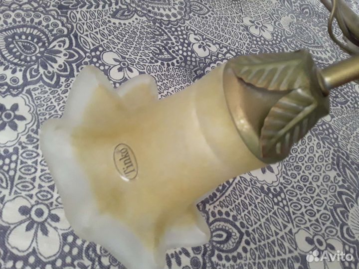 Люстра потолочная, 5 рожков,латунь,б/у