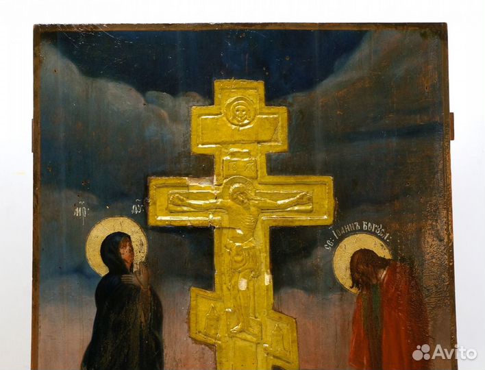 Икона Распятие Христово 19 век