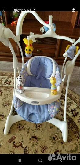 Детские электронные качели