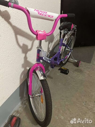 Детский велосипед novatrack vector 20