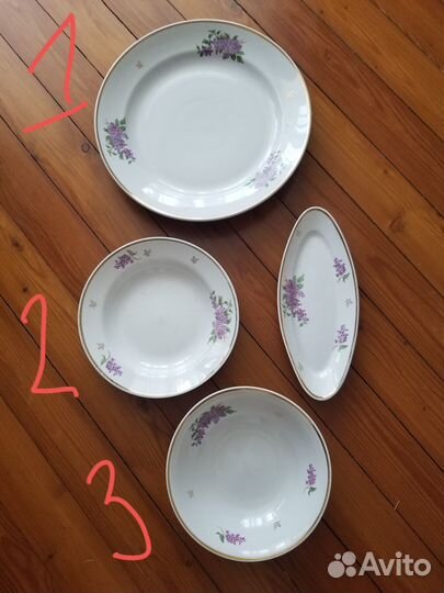 Посуда. Дулево. Сирень