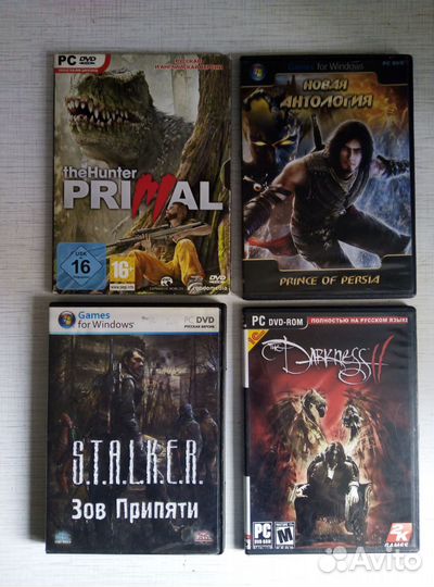 Старые компьютерные игры на дисках