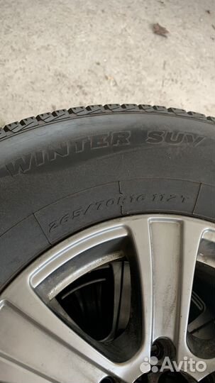 Шины на дисках 265/70r16