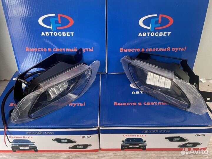 Противотуманные фары на daewoo nexia 80W
