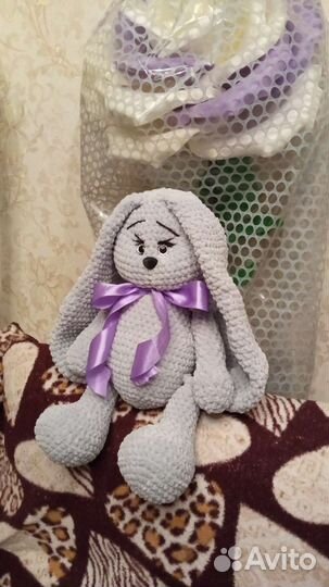 Вязанные игрушки ручной работы, в ассортименте