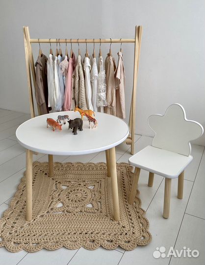 Детский стол и стул звездочка