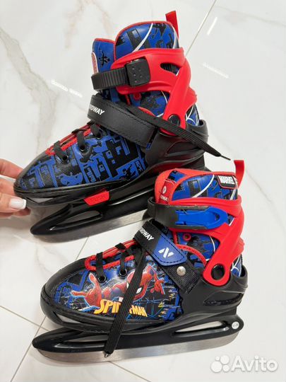 Коньки детские раздвижные nordway 31 36