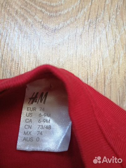 Новогодний костюм H&M, 6-9 мес