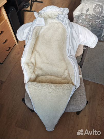 Конверт зимний на овчине