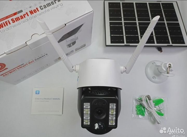 Камера видеонаблюдения работает без электричества