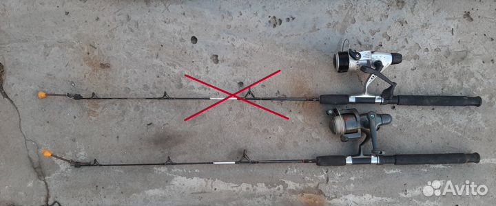 Спининги катушки удочки б/у, в т.ч. СССР