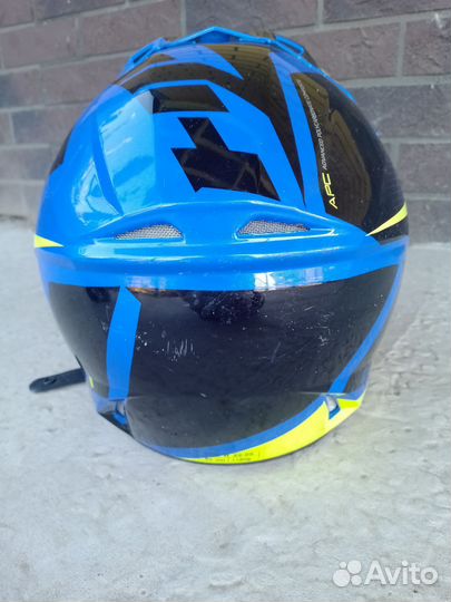 Детский мотоциклетный шлем