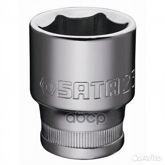 13303 Головка торцевая SATA 6-гр 1/2