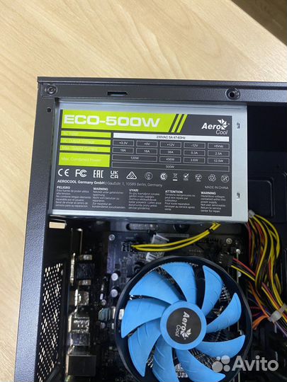 Компьютер системный блок intel i5