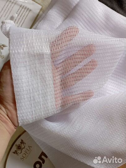 Тюль сетка 300*250, батист 150*270 новая