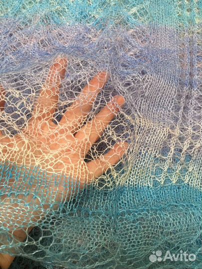 Оренбургский пуховый платок шаль новый