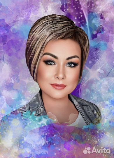 Цифровой портрет по фото