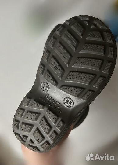 Новые сапоги эва детские 24 25