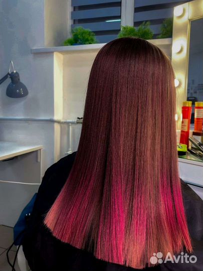 Кератин, ботокс, окрашивание