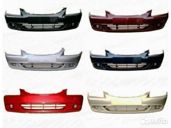 Бампер передний для Акцент