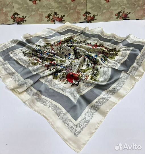 Шёлковый поаток Dior (набор 3 шт)