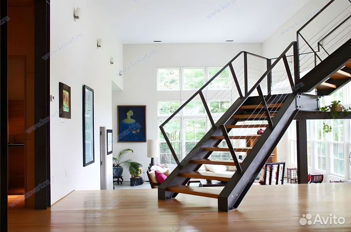 Лестницы в стиле лофт. ART: Y954