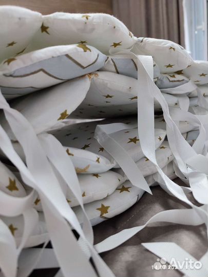 Бортики на кроватку