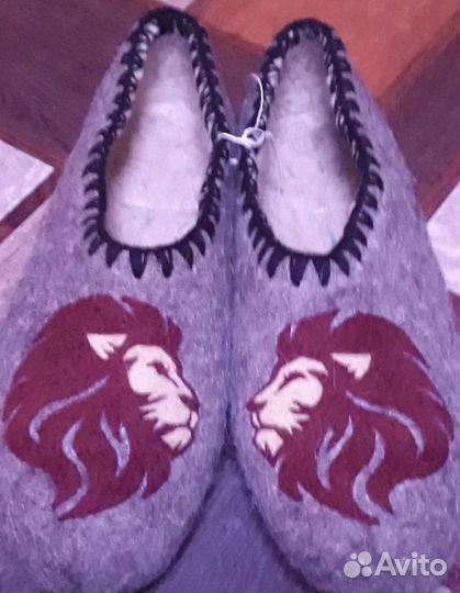 Тапочки ручной валки