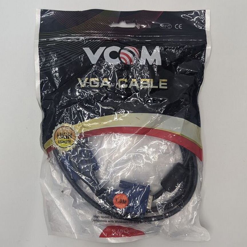 [VVG6448-1.8M] Кабель Vcom, Vga