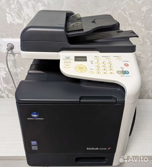 Цветное мфу А4 konica minolta bizhub c3110
