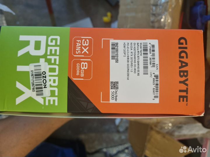 Gigabyte geforce rtx 3070 gaming oc