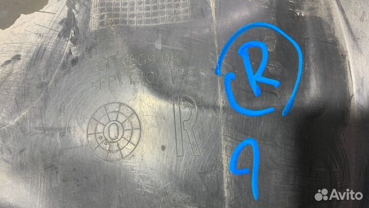 Подкрылок передний правый Mercedes-Benz E-Classe