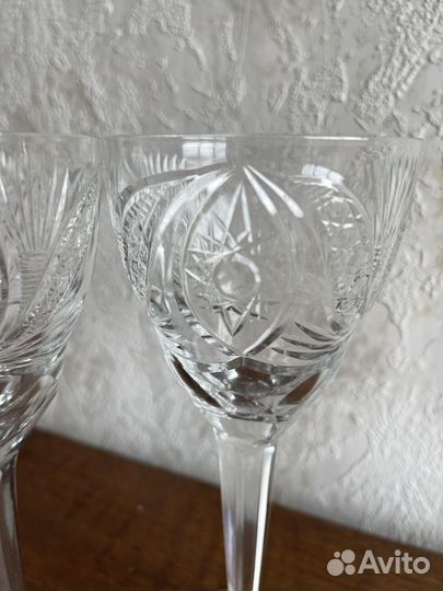 Фужеры хрустальные СССР