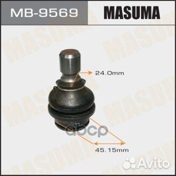 Опора шаровая nissan pathfinder R51M 05-13 MB-9569