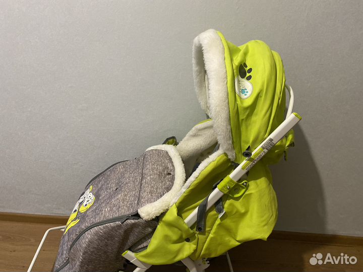 Санки коляска nika