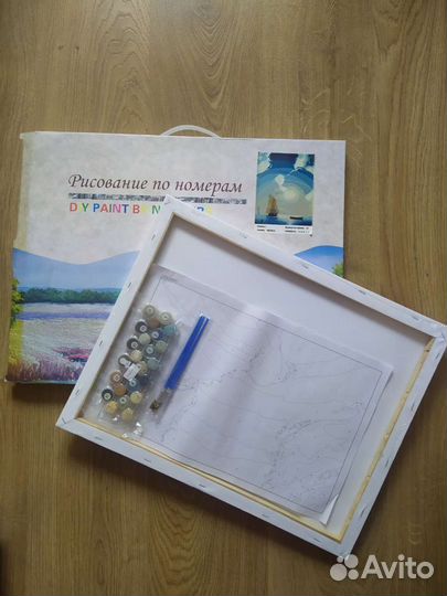 Картина по номерам 40*50 холст на подрамнике