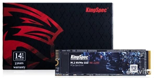 SSD KingSpec 128GB M.2 NVMe
