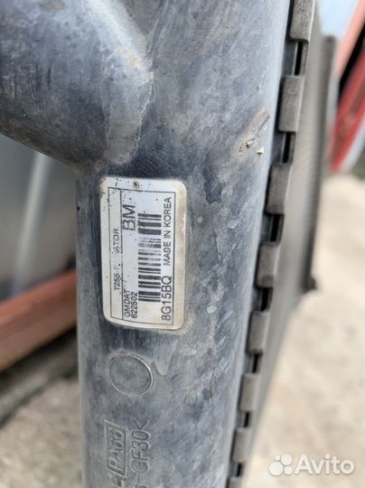 Радиатор Chevrolet Aveo 1.2 т250 06-11