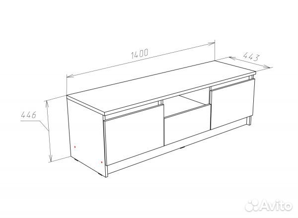 Тумба для тв 