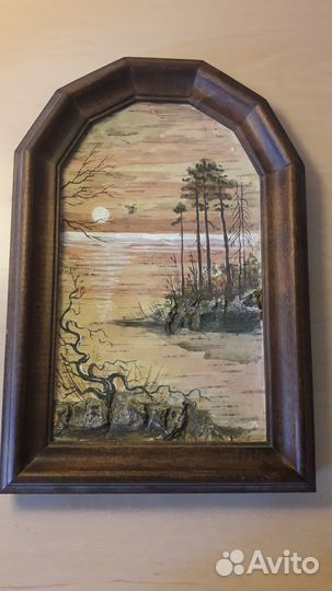 Картина на бересте